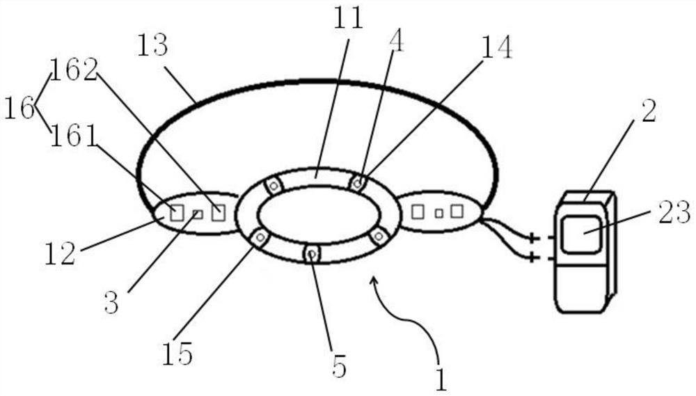 Therapeutic apparatus for improving oral expression skills of Parkinson's disease patient