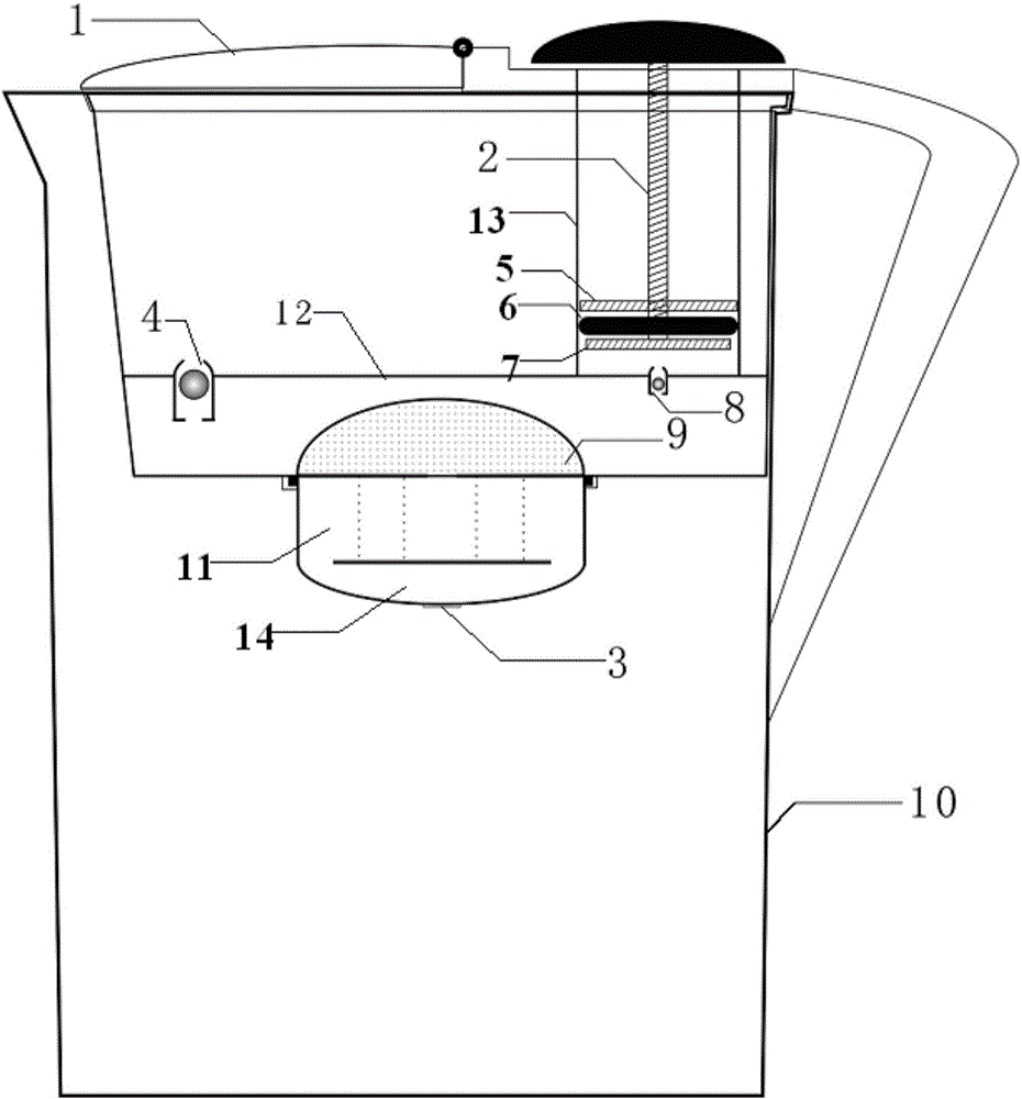 Strontium mineralization kettle based on strontium mineralization filter element