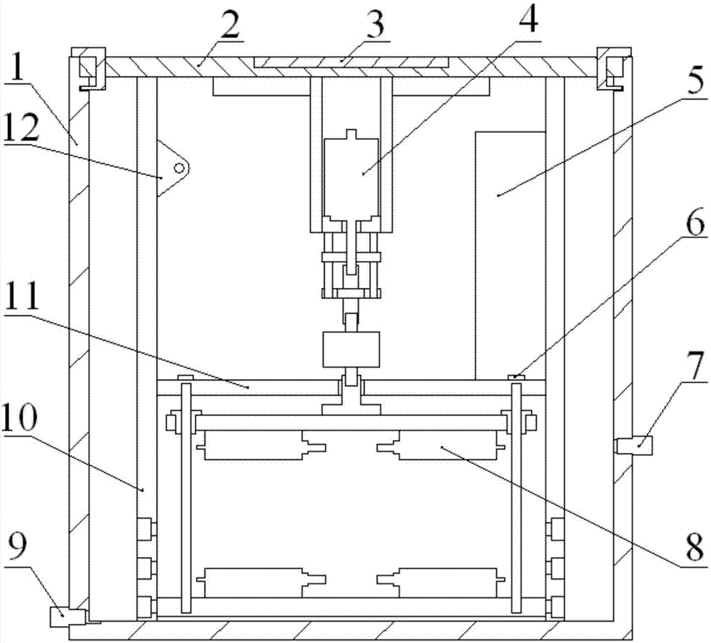 Three-dimensional stress cell culture device capable of applying dynamic load