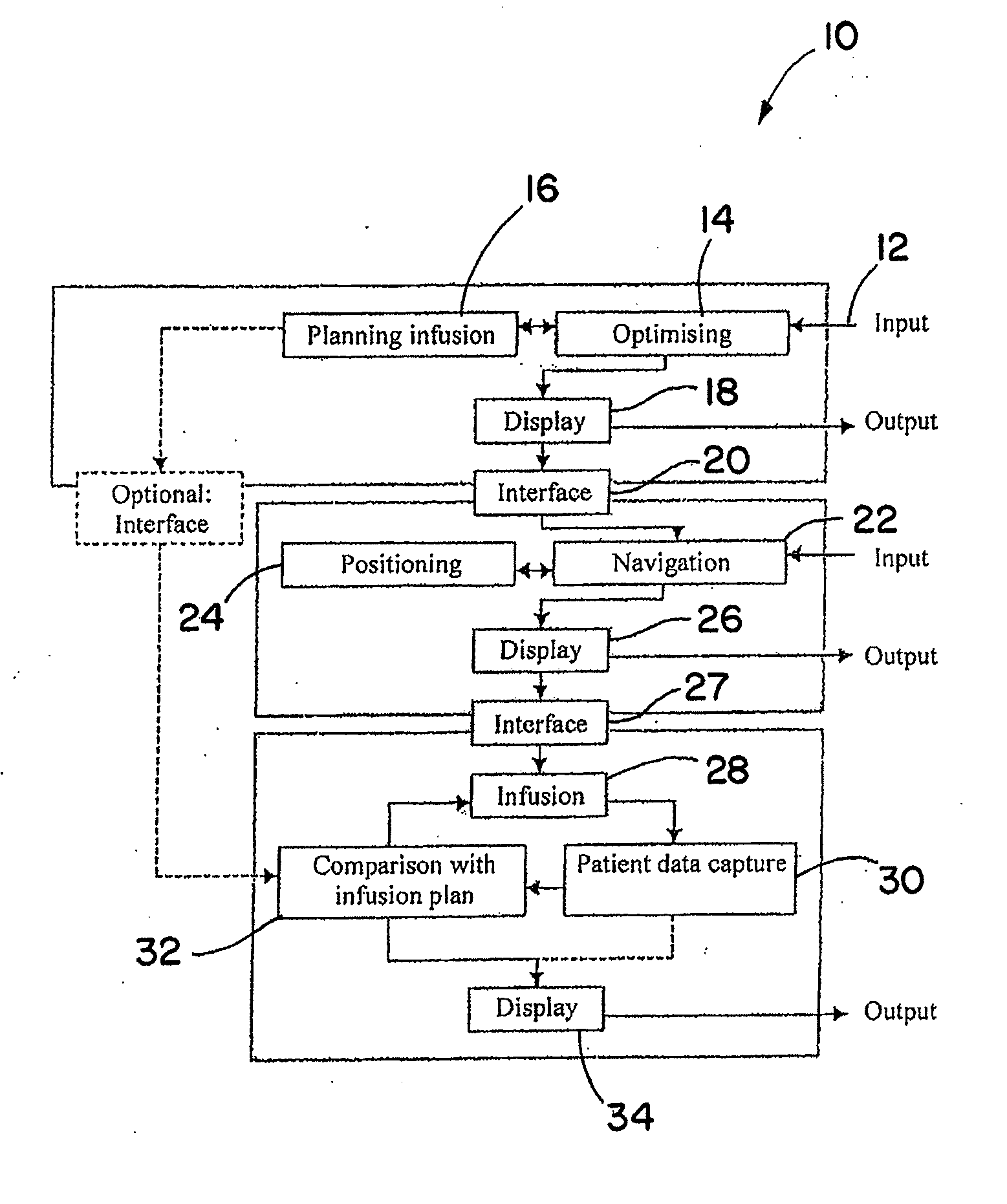 Method and device for planning a direct infusion into hepatic tissue