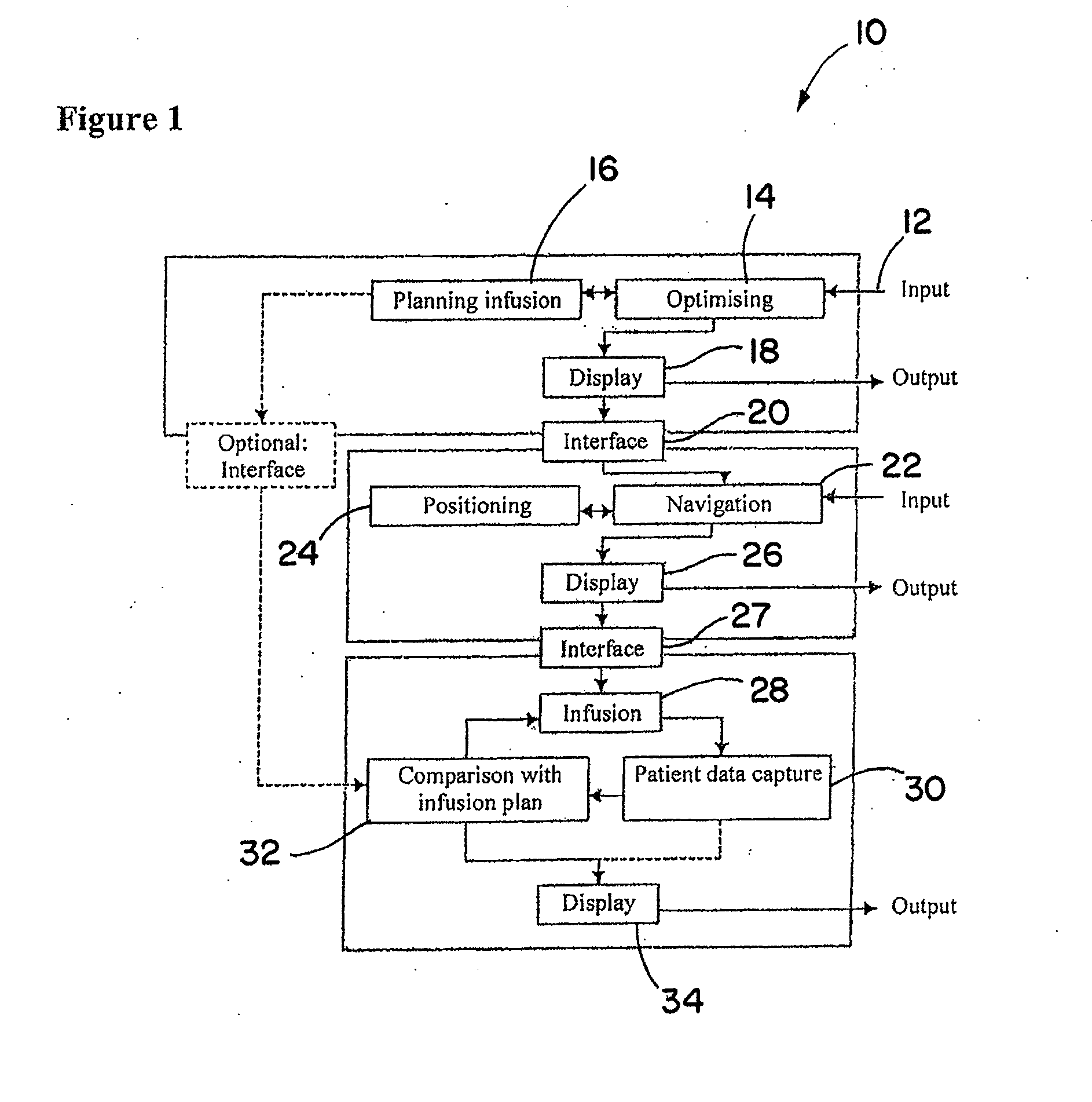 Method and device for planning a direct infusion into hepatic tissue