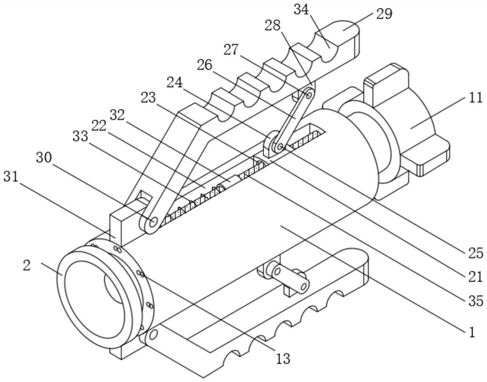 Stable anastomat firm in binding