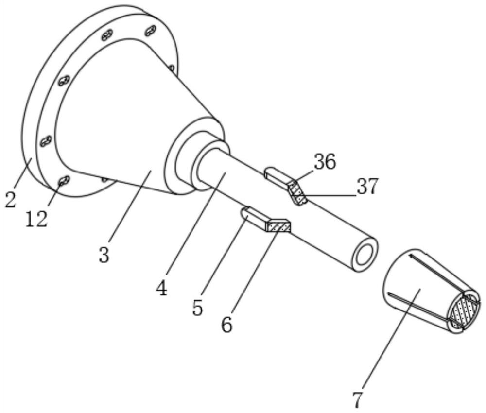 Stable anastomat firm in binding