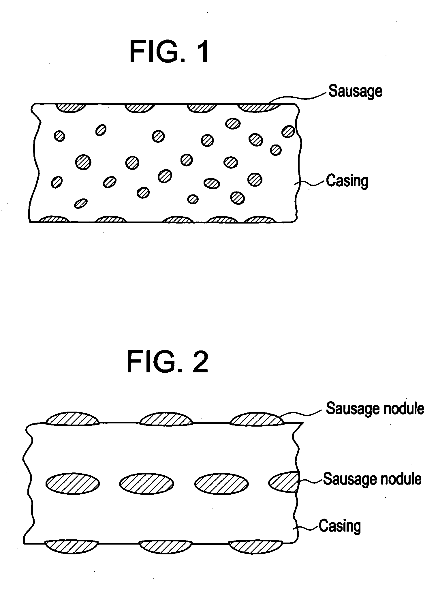 Laser-perforated food casings based on fiber reinforced cellulose