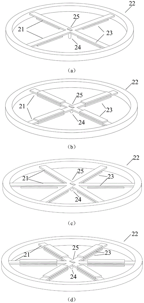 Mammary tissue elastography detection array structure based on piezoelectric impedance method and detection method of mammary tissue elastography detection array structure