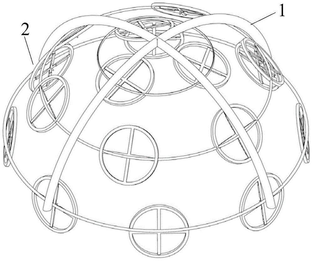 Mammary tissue elastography detection array structure based on piezoelectric impedance method and detection method of mammary tissue elastography detection array structure