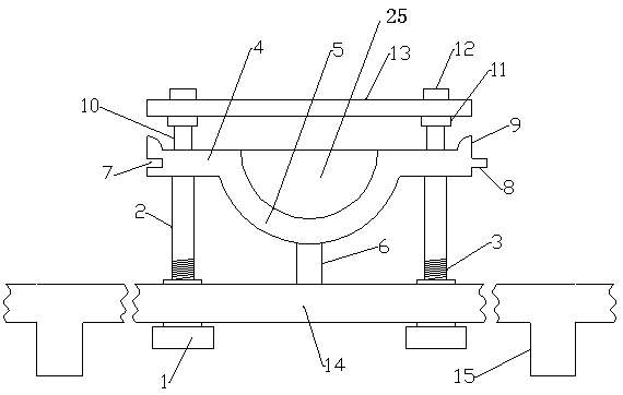 Building top layer anti-seepage structure