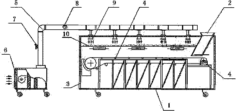 Method and device for killing harmful bacteria in tea in tea making process