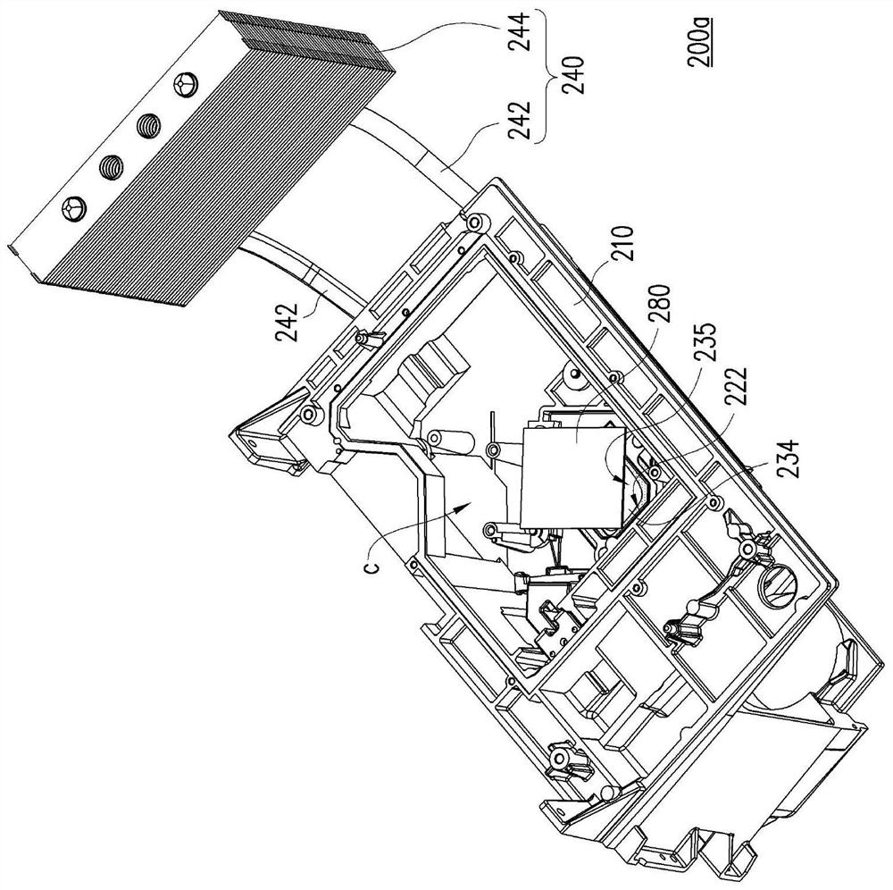 Light machine module and projector