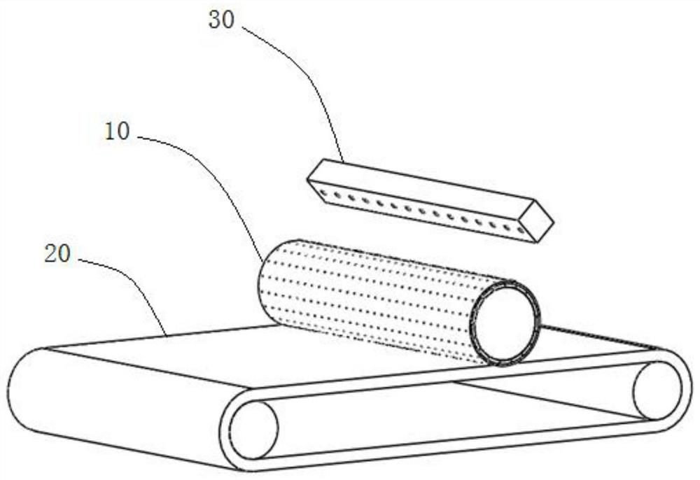 An integrated processing device for dehydrated vegetables and its manufacturing process