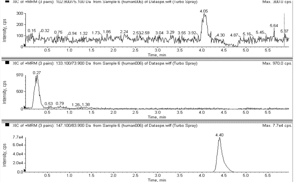 A method for determining the concentration of endogenous amino acids asparagine and glutamine by liquid chromatography-mass spectrometry