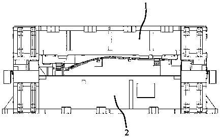 Stamping mould used for automobile parts