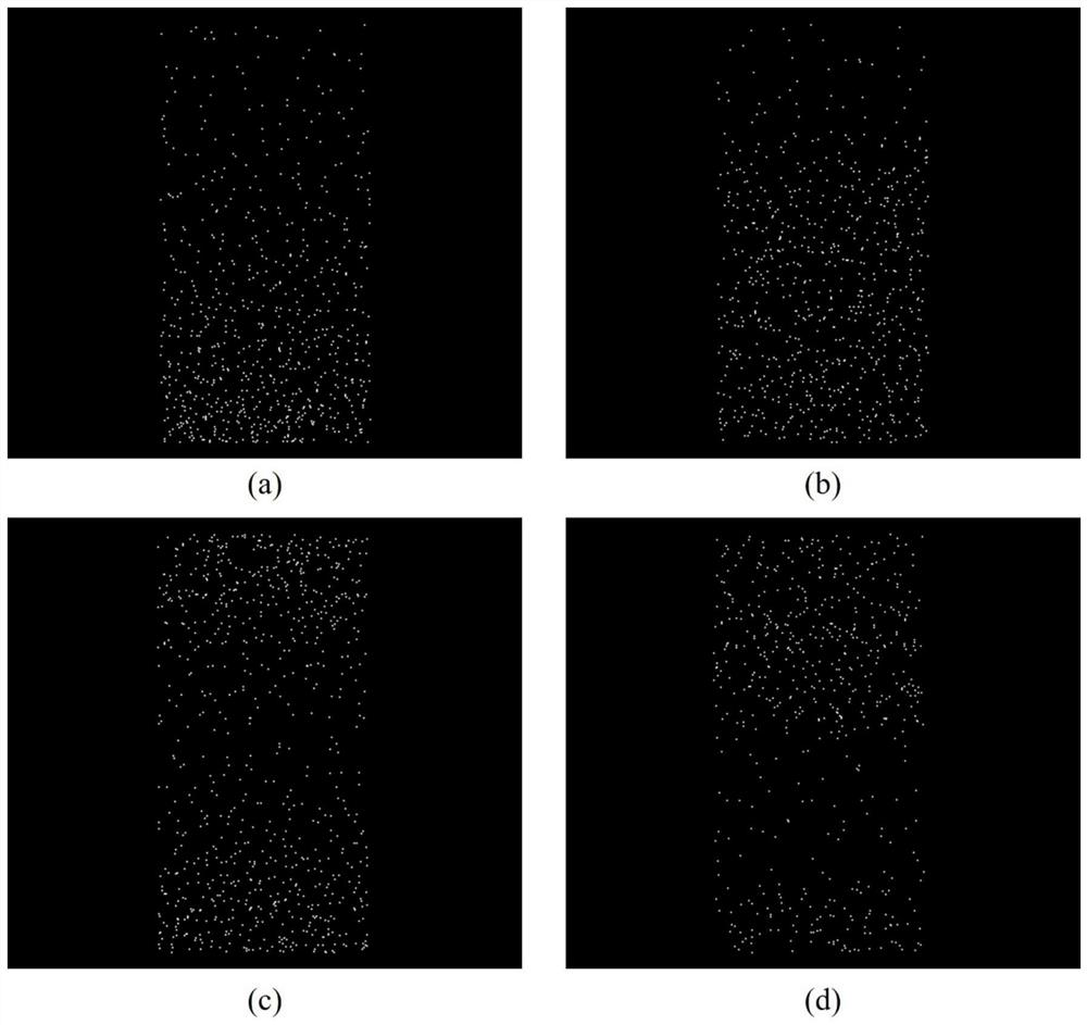 Additive manufacturing method and system for foam material with continuously controllable gradient change