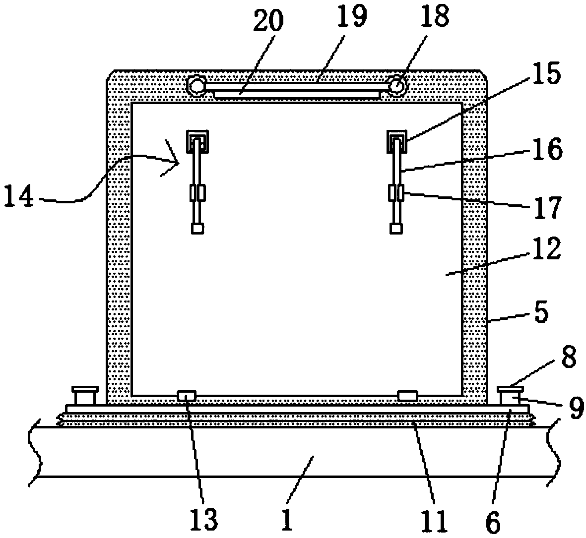 Engineering multi-level mechanical part transporting device