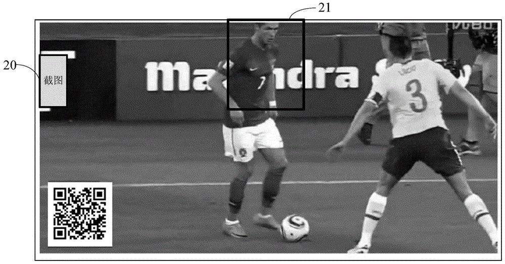 Screenshot processing device and method