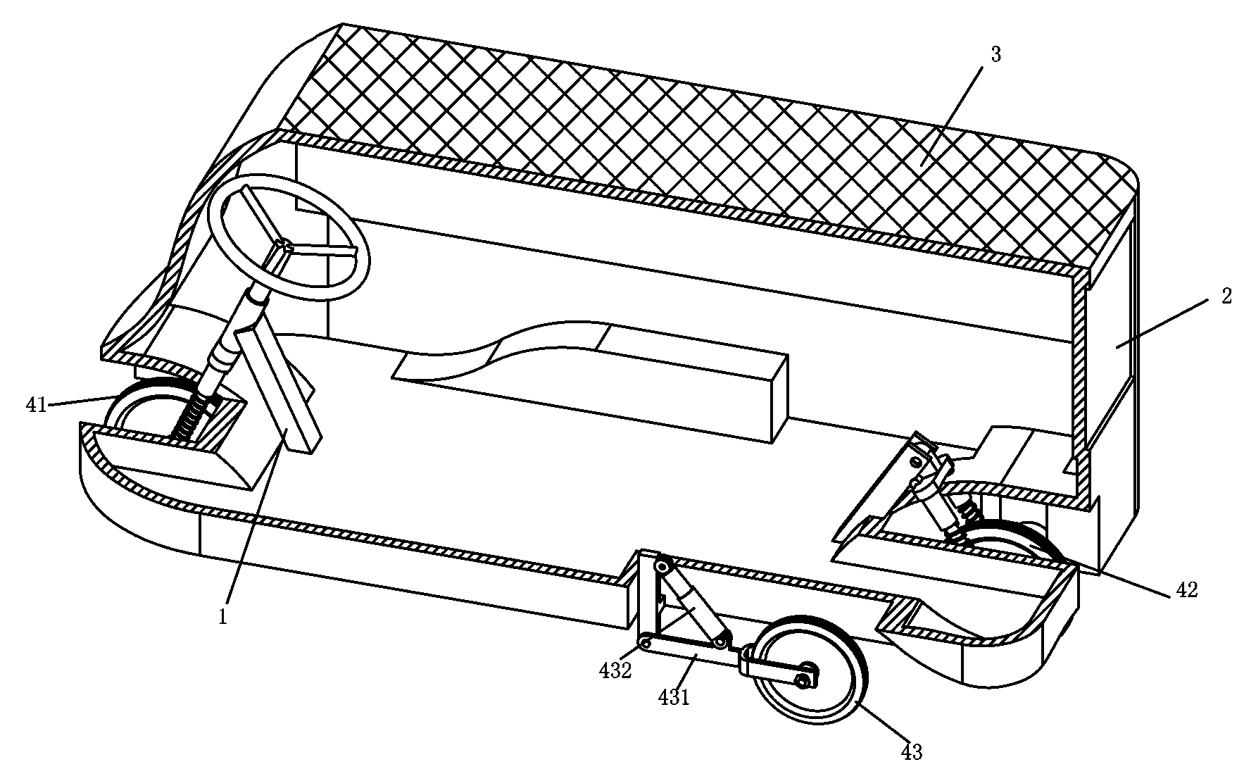 Electric trackable solar car