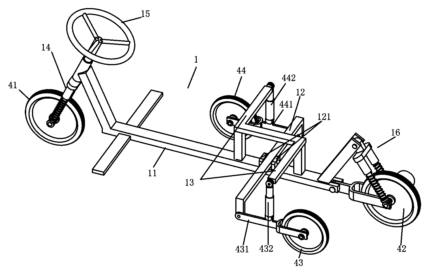 Electric trackable solar car