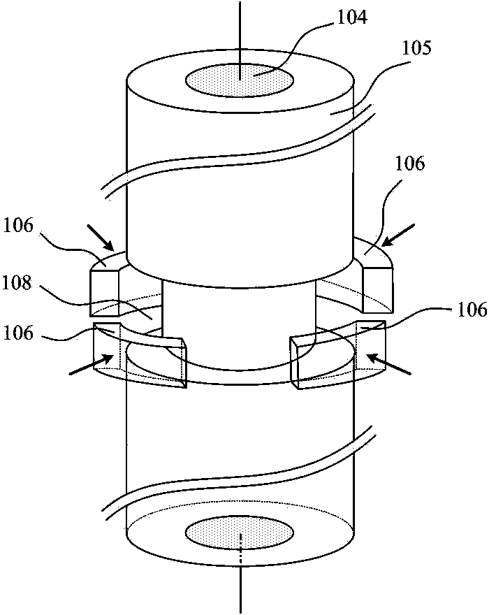 Acoustic logging-while-drilling device and acoustic logging-while-drilling method