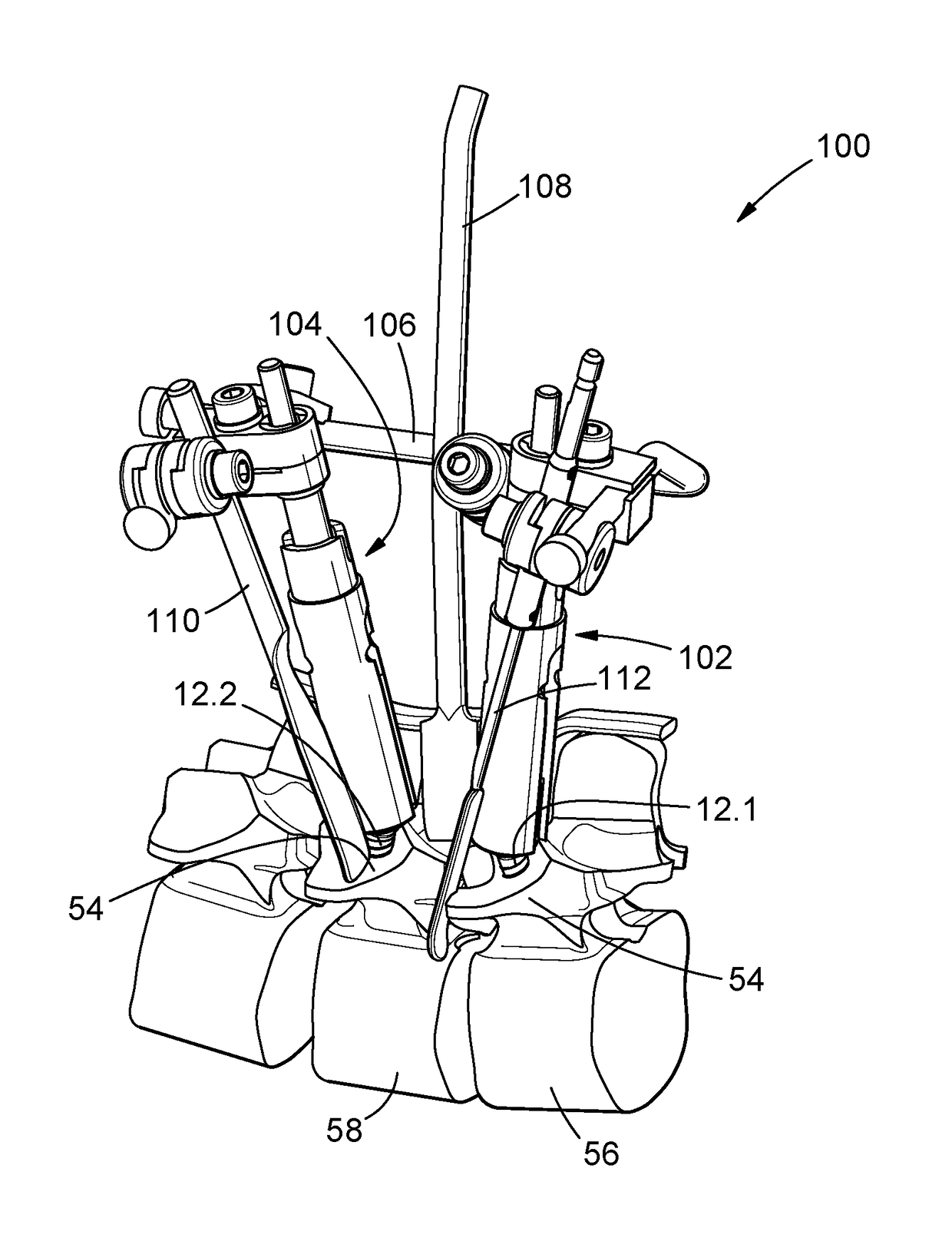 Pedicle mountable retractor system