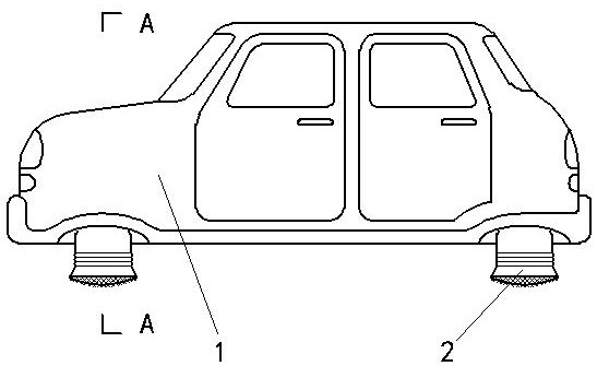 High-frequency vibration type propeller