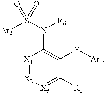 Triazolyl phenyl benzenesulfonamides