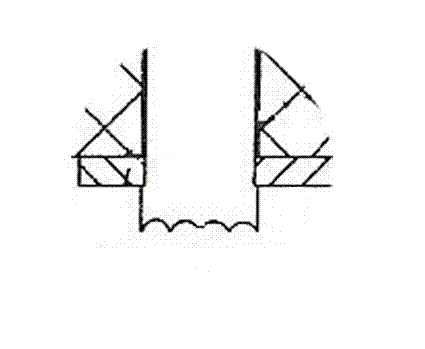 Temperature controller riveting structure