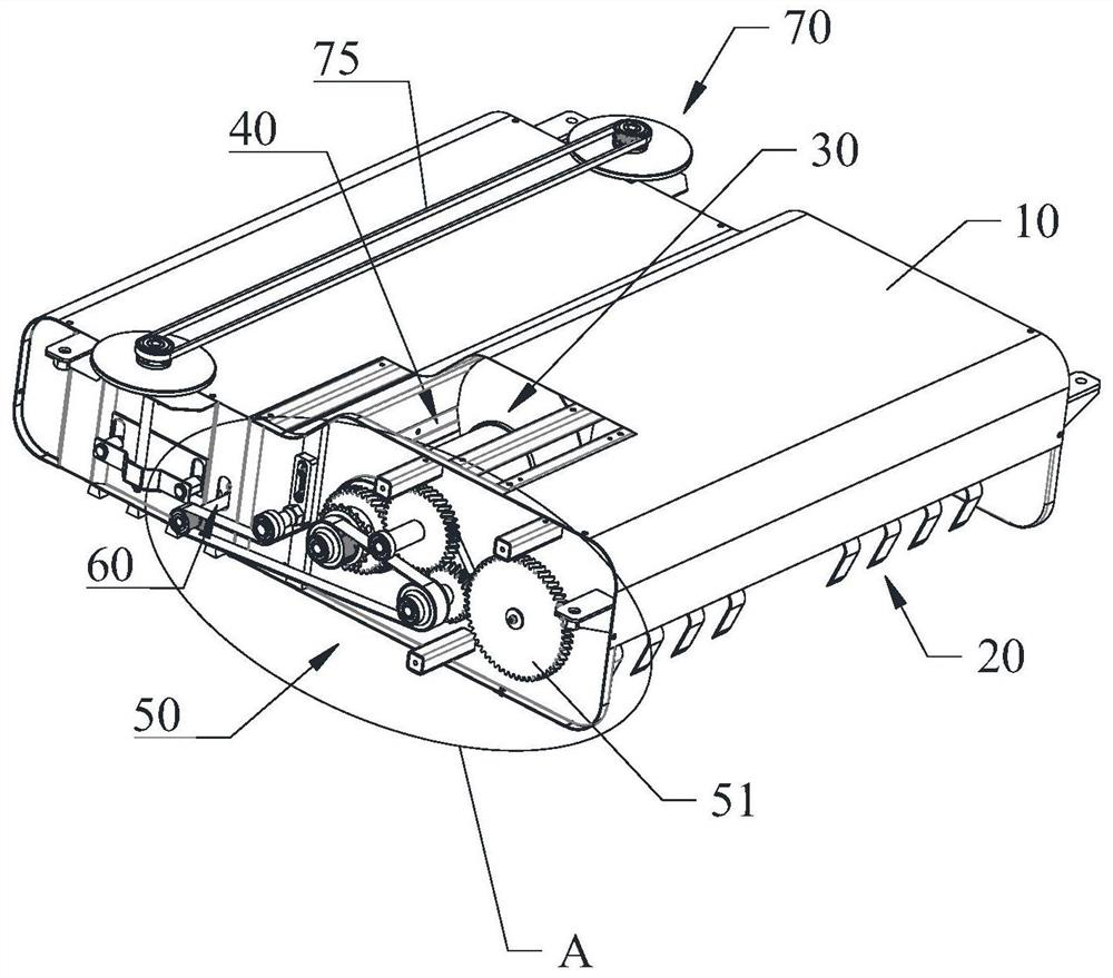 Poultry manure collecting device