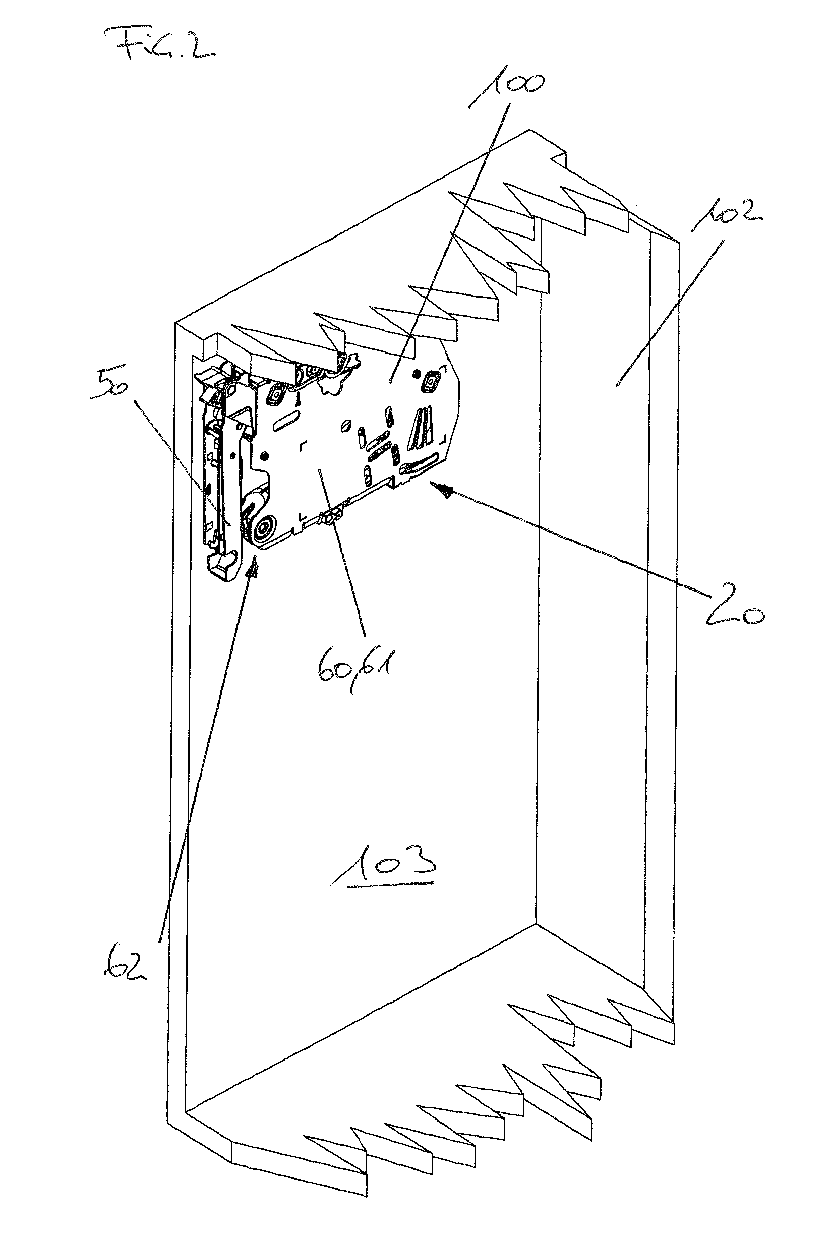 Actuator for a furniture flap