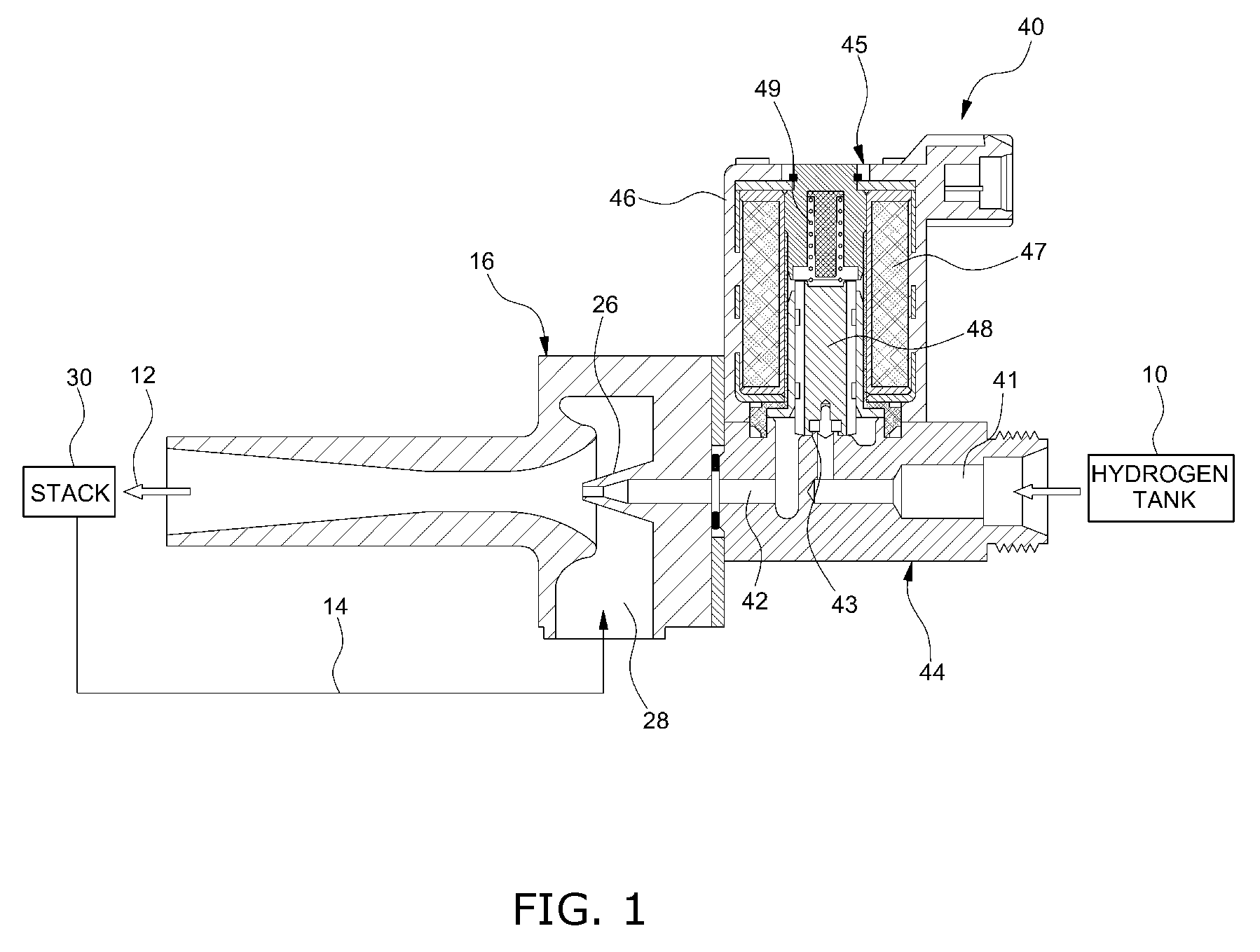 Apparatus for controlling hydrogen supply of fuel cell system and method for controlling the same