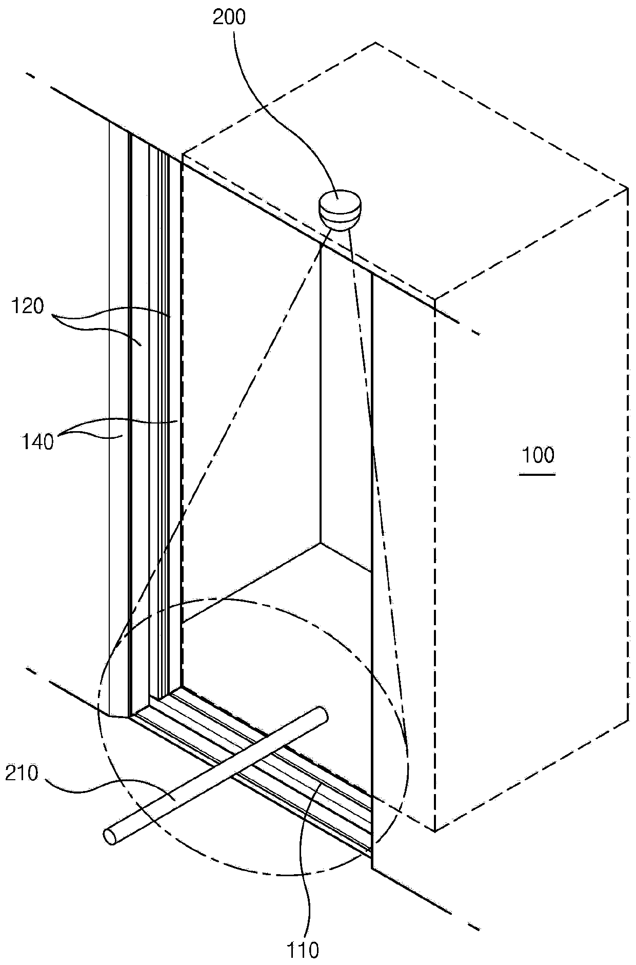 Apparatus for control a sliding door