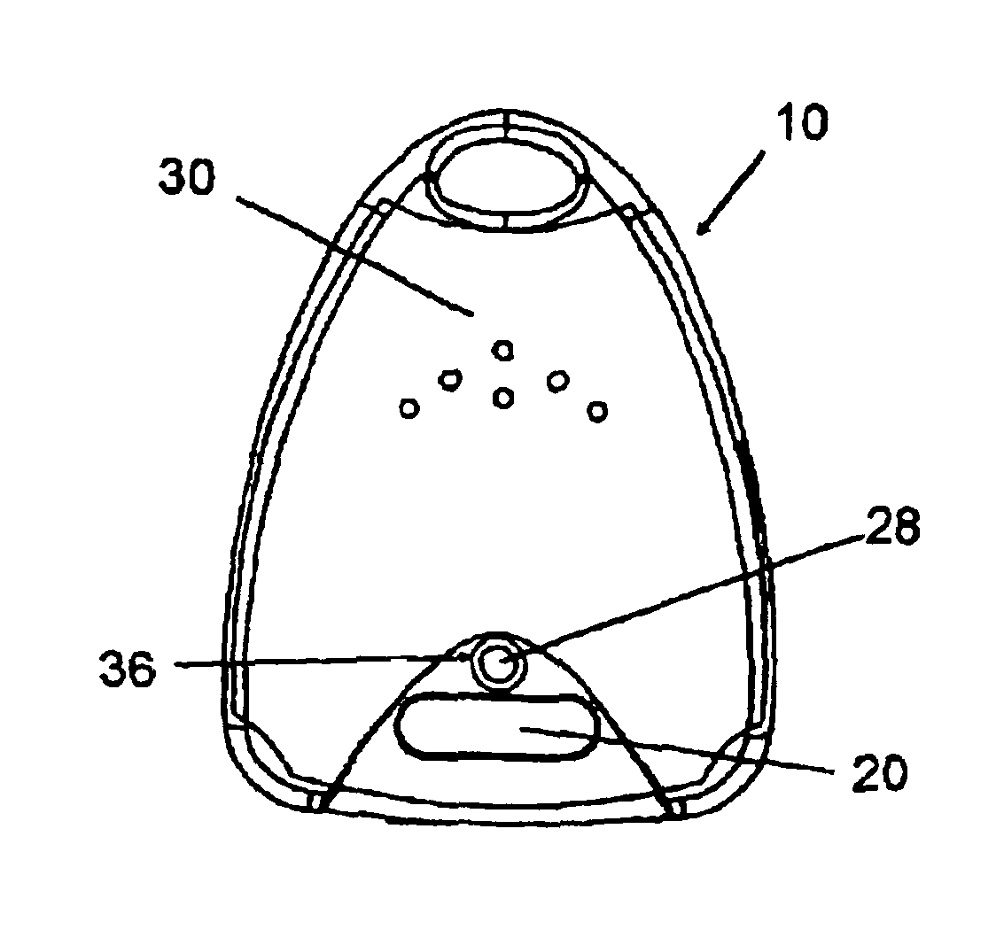 Portable programmable medical alert device