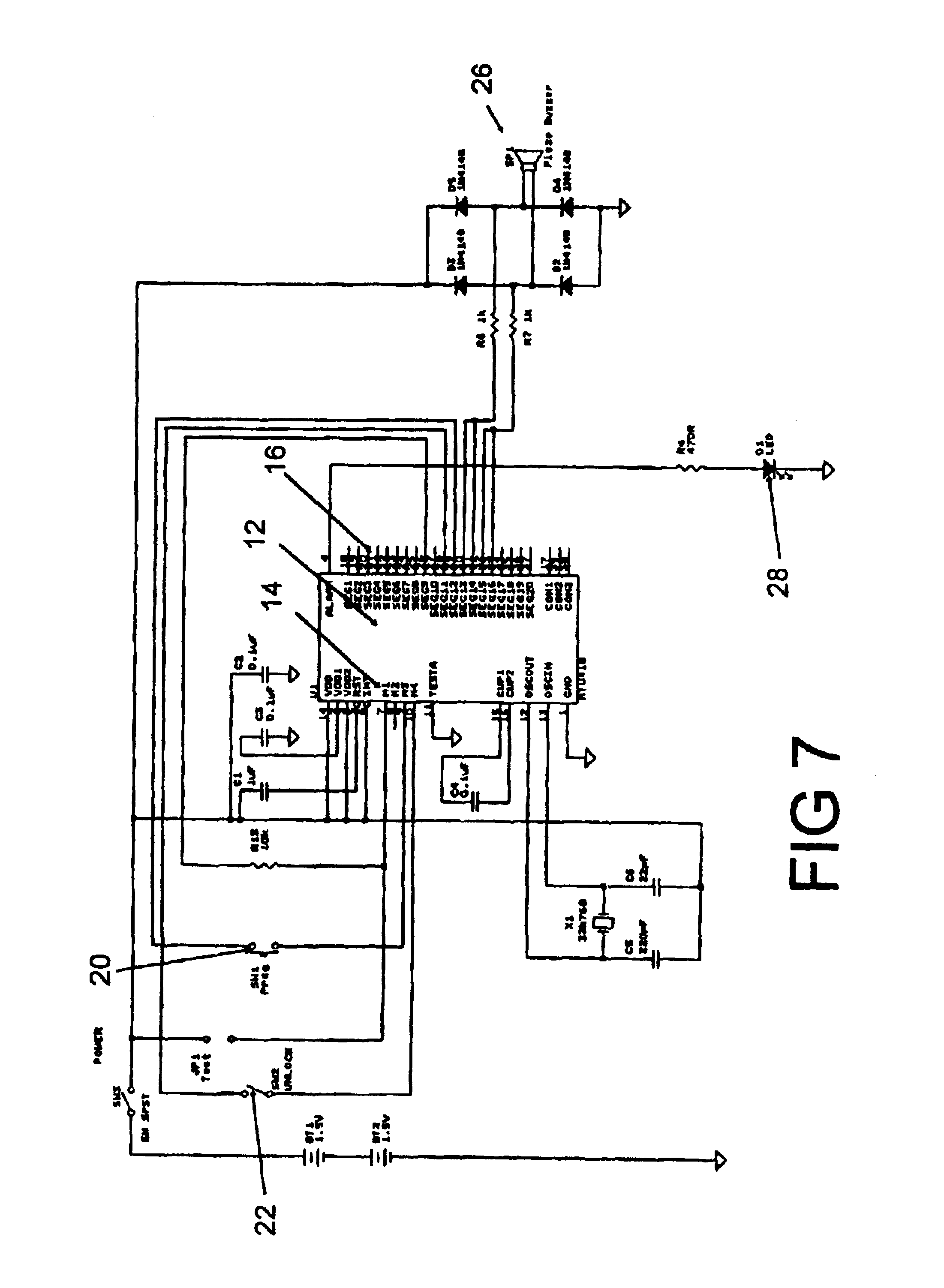 Portable programmable medical alert device