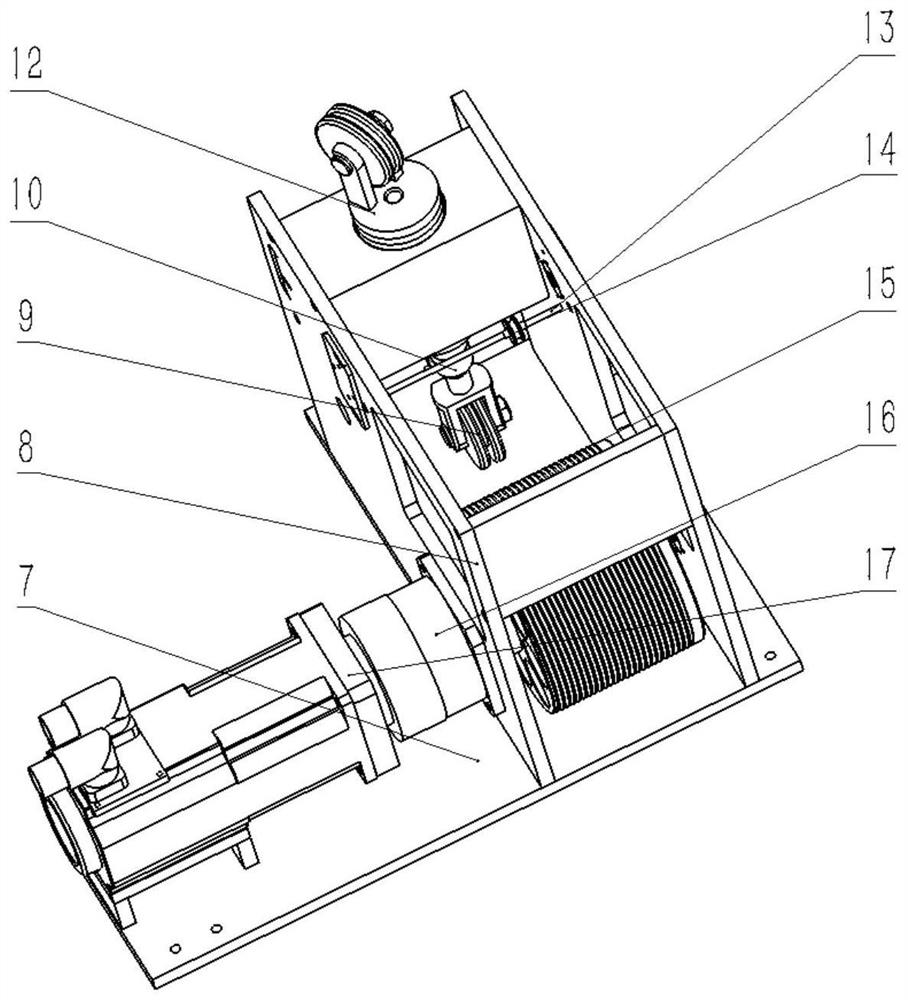 Vibration suppression device for cable-stayed cables for large-scale flexible space structures