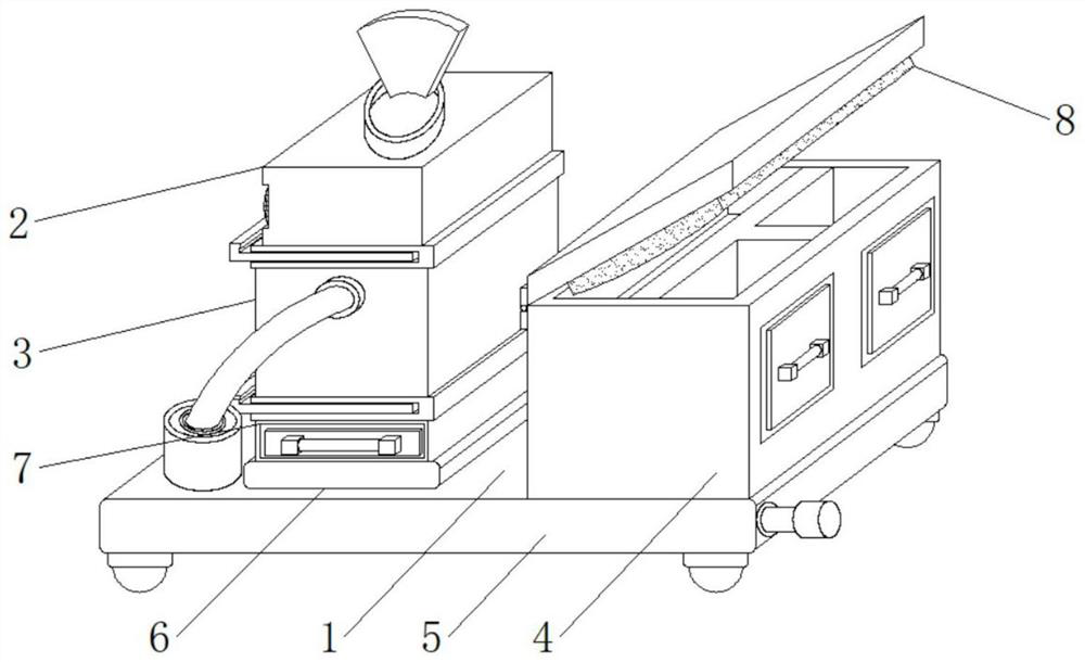 Medical waste recovery device for emergency department