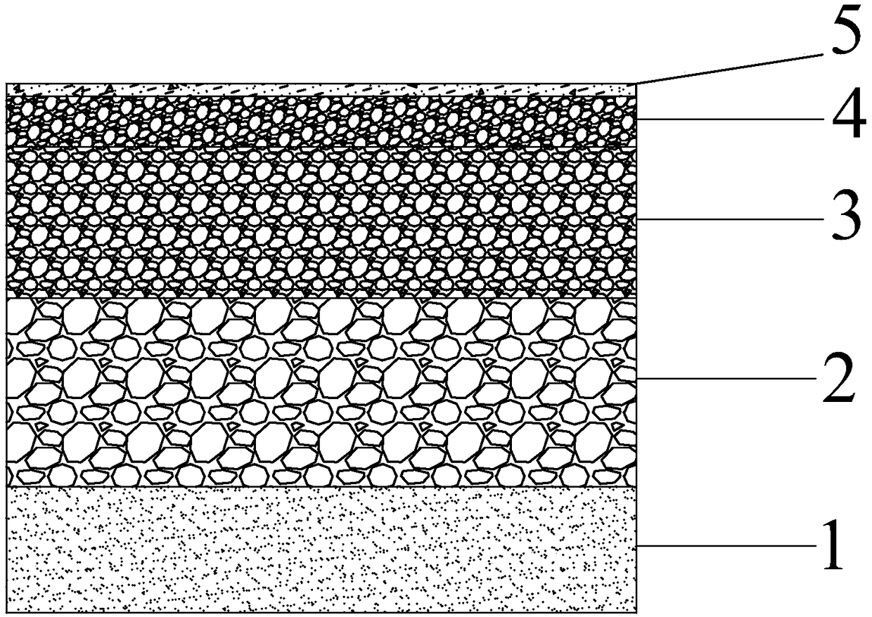 Light-emitting pervious concrete pavement