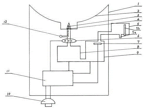 Secondary-pollution-free rapid heating water dispenser and temperature control method