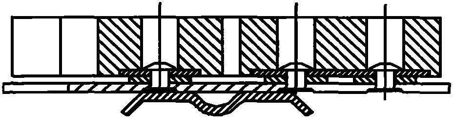 Floatation type brake pad for high speed train