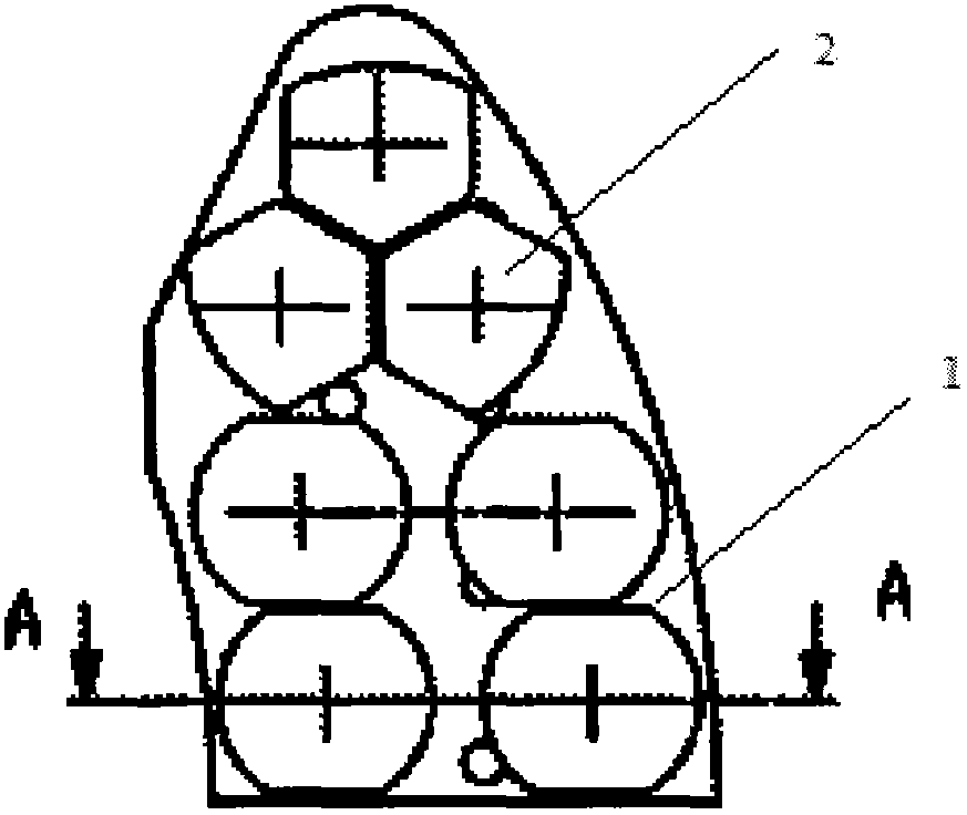 Floatation type brake pad for high speed train