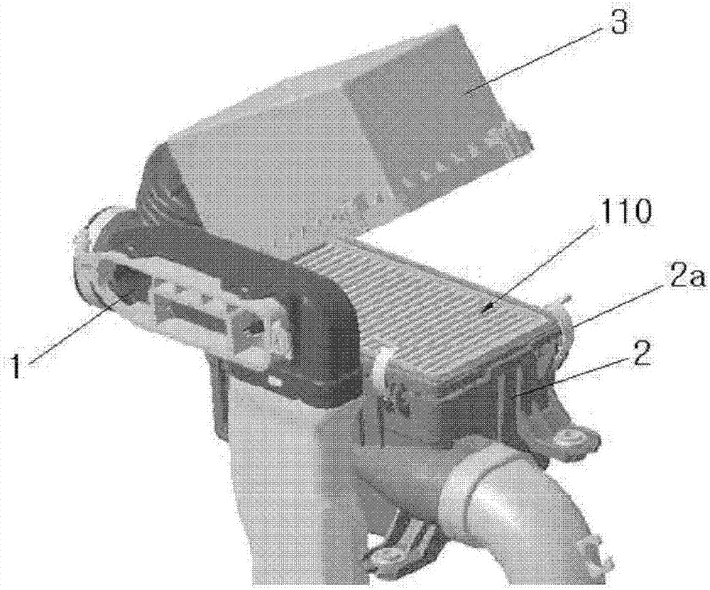 Circular air filter and air cleaner assembly for vehicle having the air filter