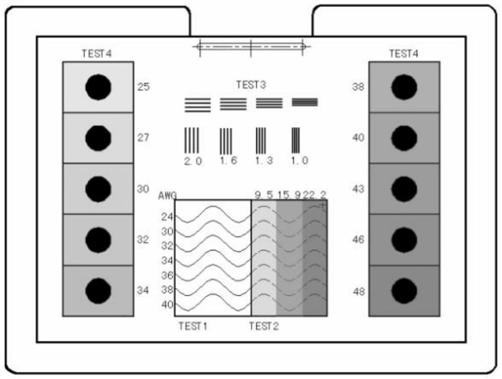 A method and system for X-ray machine image resolution test body regular inspection