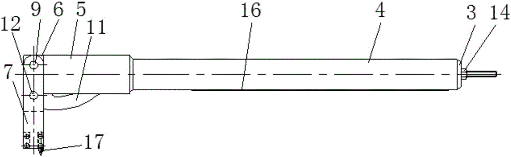 Machining method for bulged cavity part