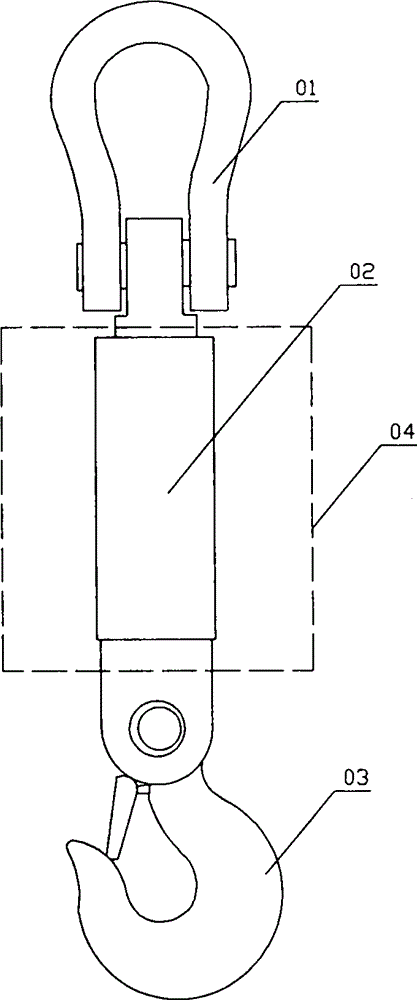 Dynamic weighing mechanism for lifting device