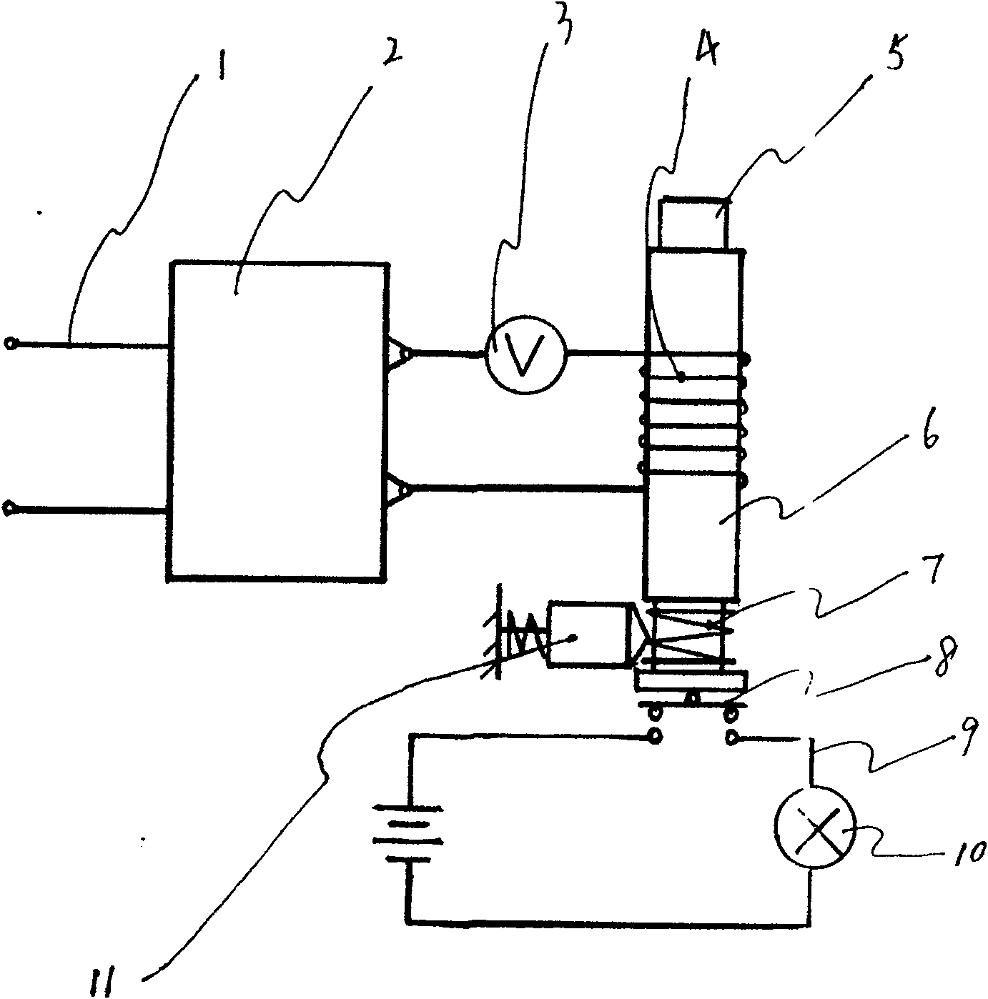 Anti-theft alarm for transformer