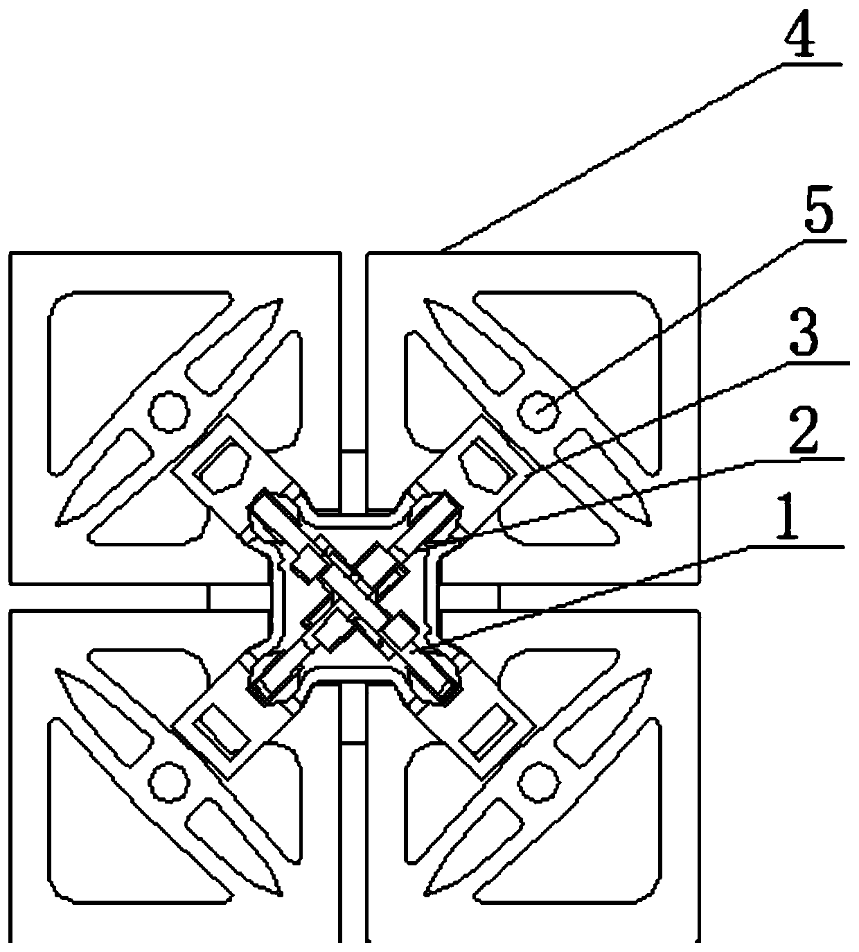 Dual-polarization FAD radiation unit