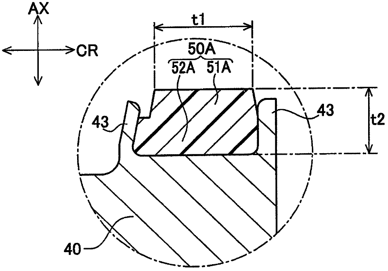 Valve seat structure of fluid control valve