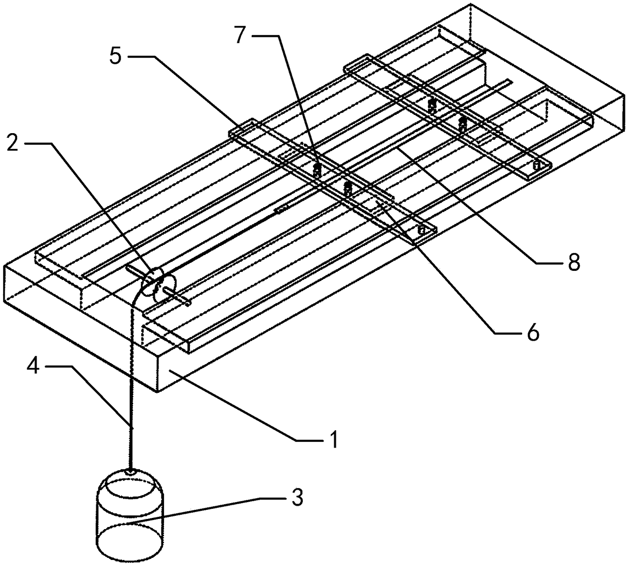 A fixture for obtaining agmi effect and a method for obtaining agmi effect based on the fixture