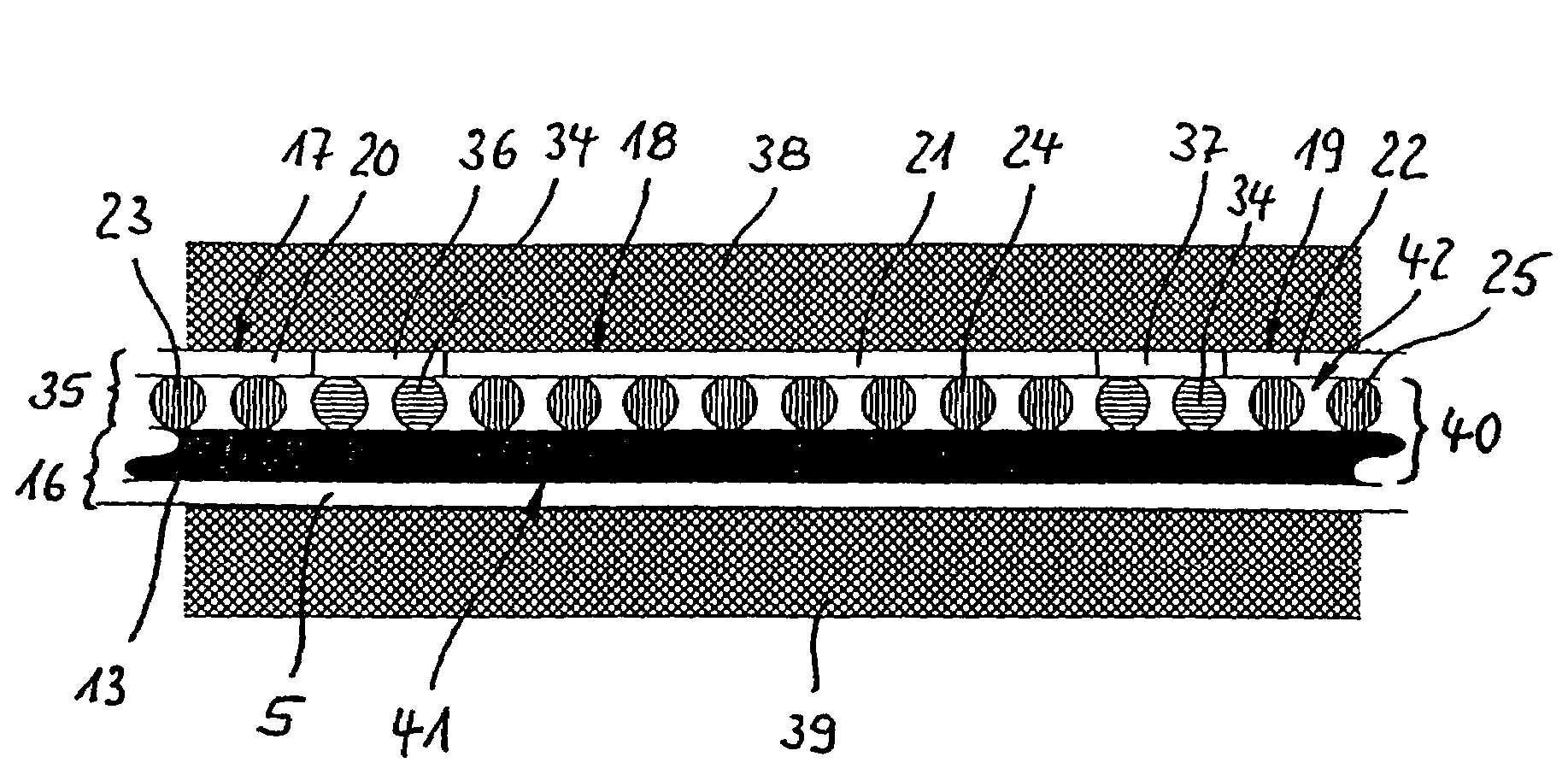 Method for manufacturing a felt belt, and felt belt