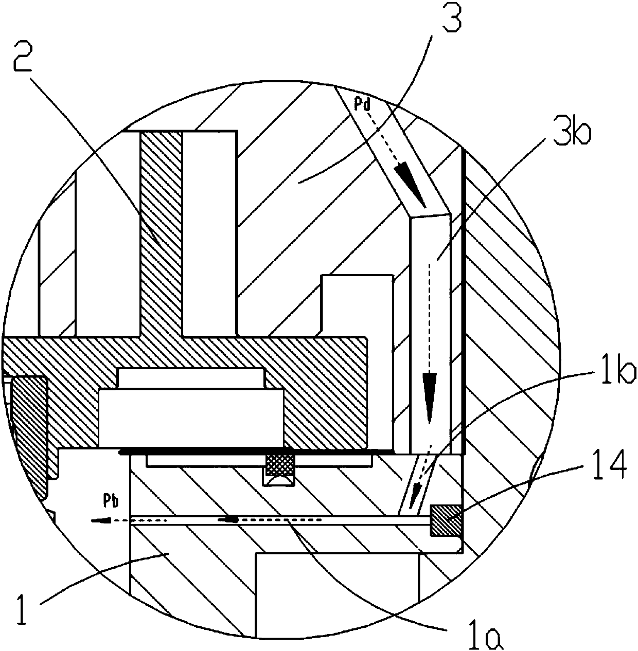 A scroll compressor