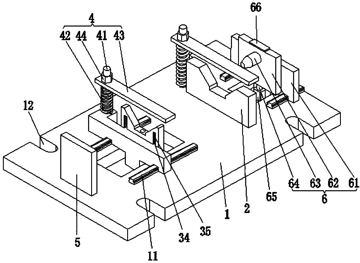 Fixture for shaft keyway processing