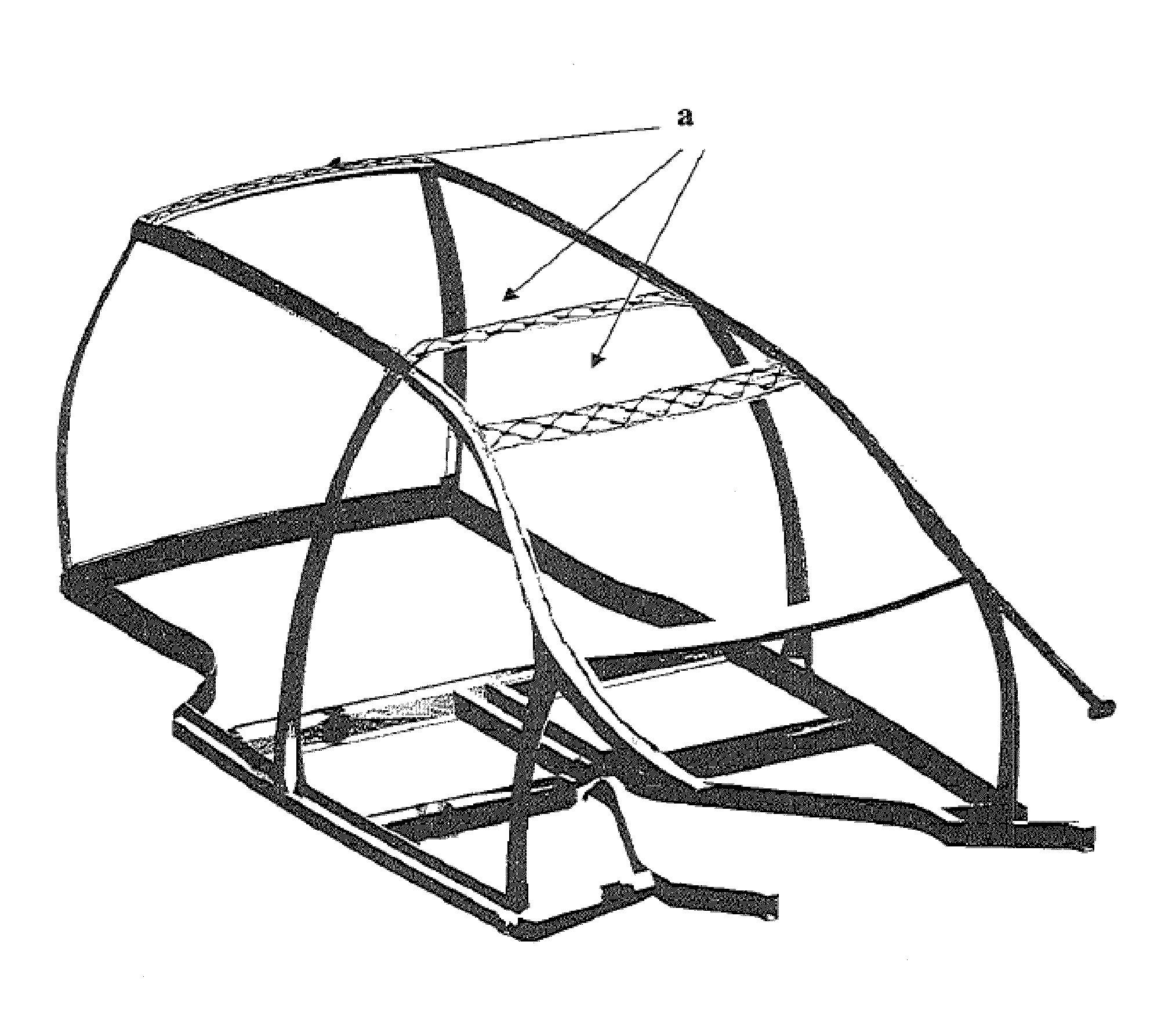 Lightweight component of hybrid